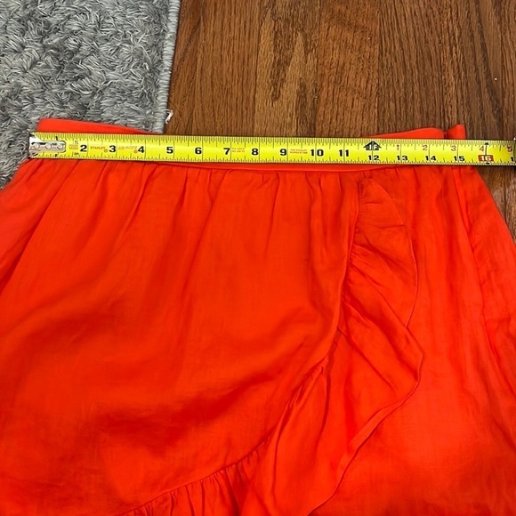 J. Crew Orange Mini Skirt - Picture 8 of 13